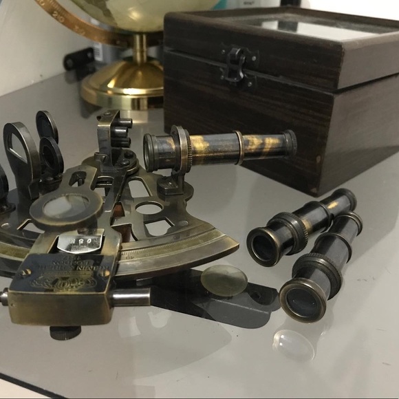 Sextant, it’s antique item, old look - Picture 4 of 9